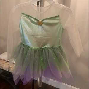Disney Fairies Tinker Bell Costume NWOT Wings NWT